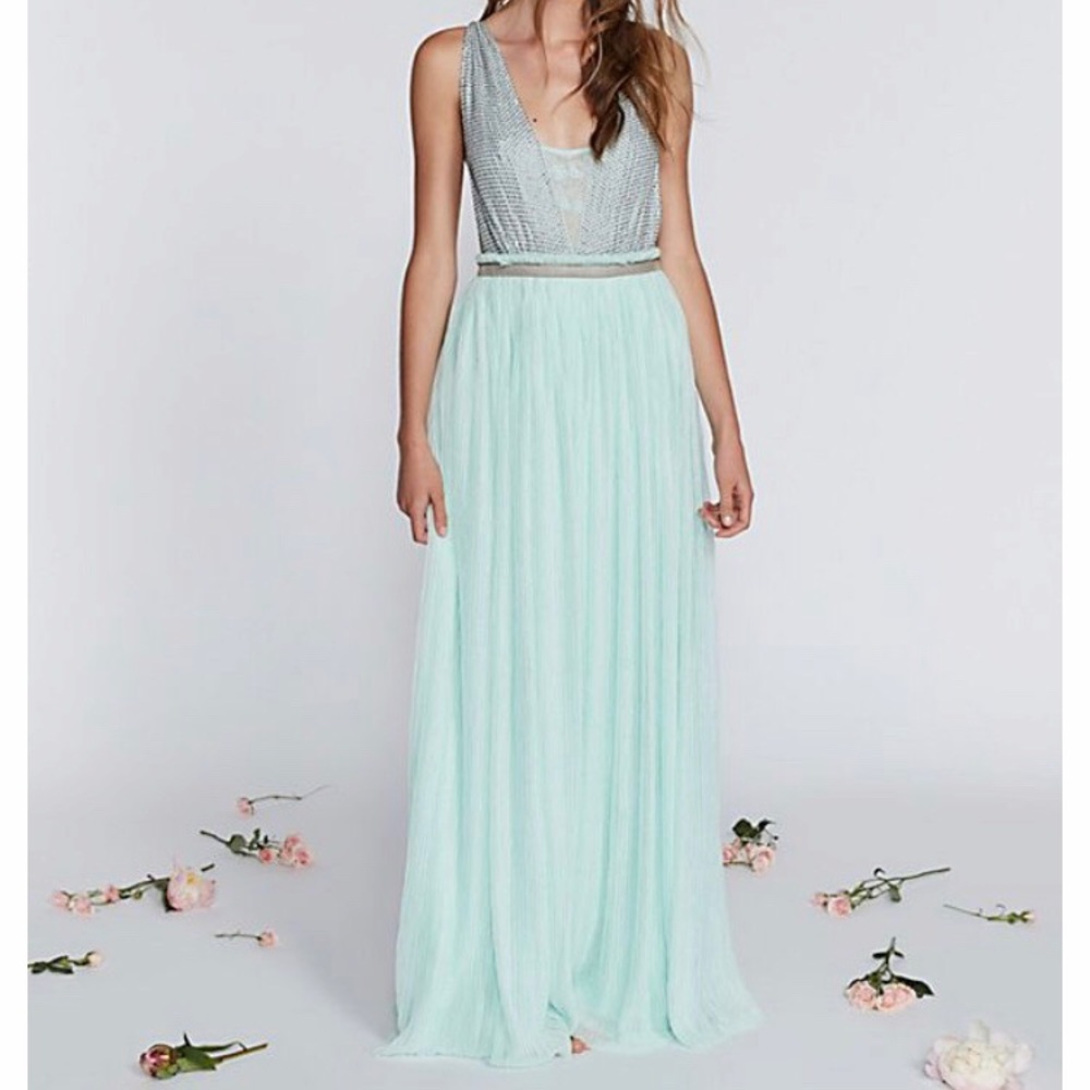 Mint gown